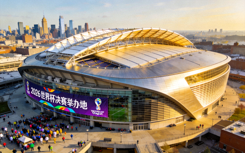 纽约大都会体育场外观全景 - 2026世界杯决赛举办地